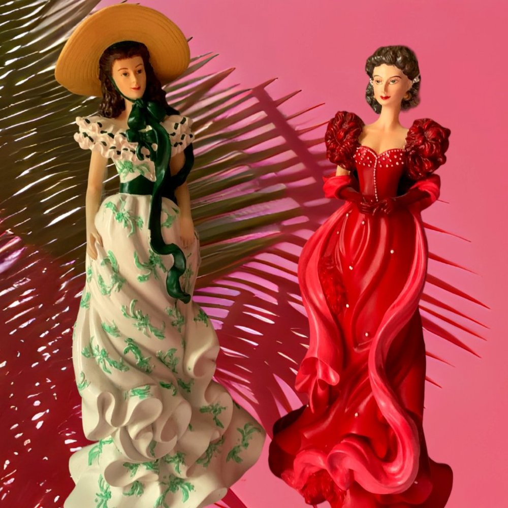 Hamilton Porcelain Figurines Collection "Scarlet O'hara"